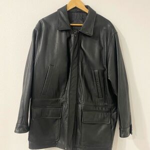 Bostonian by Moores Genuine Leather Jacket - Large